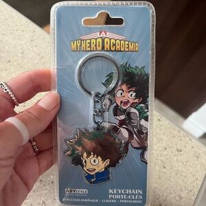 My Hero Academia Keychain - Green and Brown